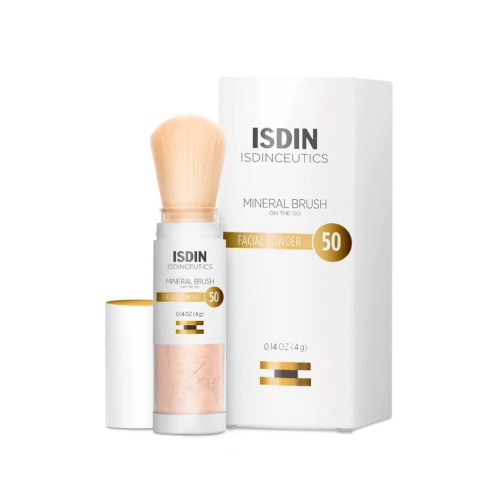 ISDIN Mineral Brush On the Go  Facial Powder  50  0.14 oz